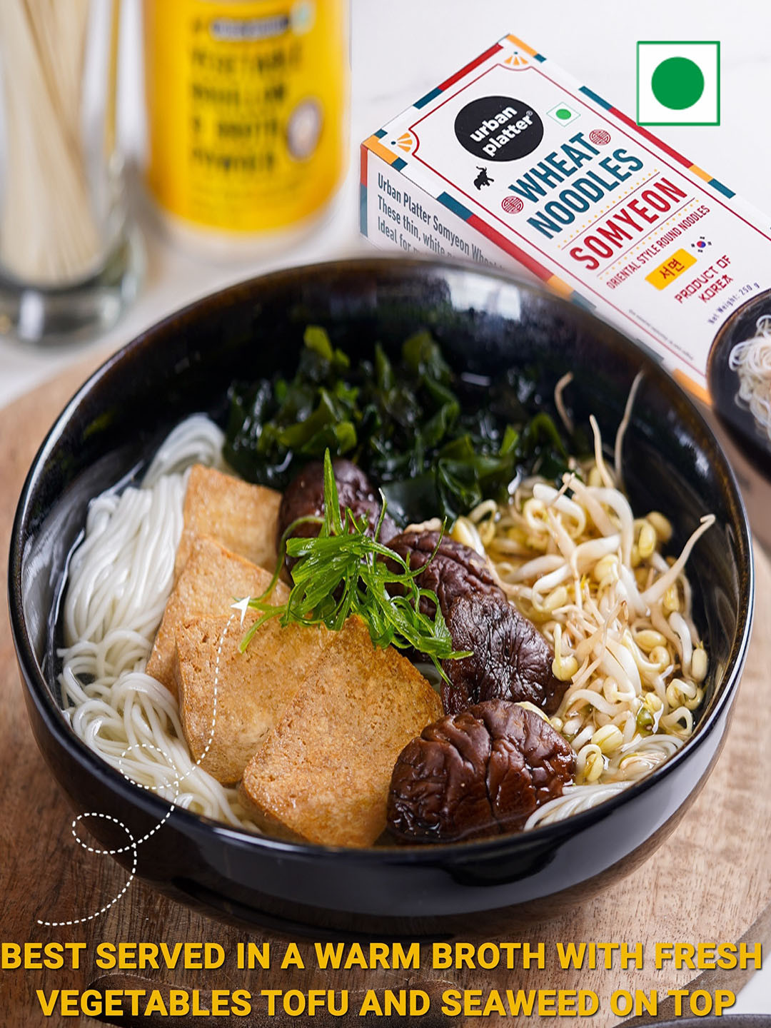 

URBAN PLATTER Somyeon Wheat Noodles 250 g, Beige