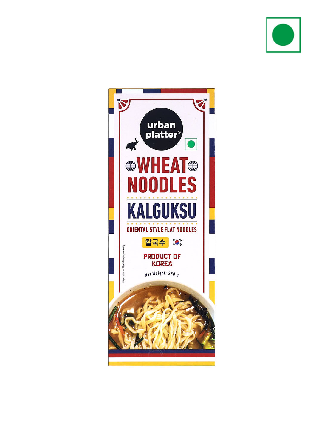 

URBAN PLATTER Kalguksu Wheat Noodles 250 g, Beige