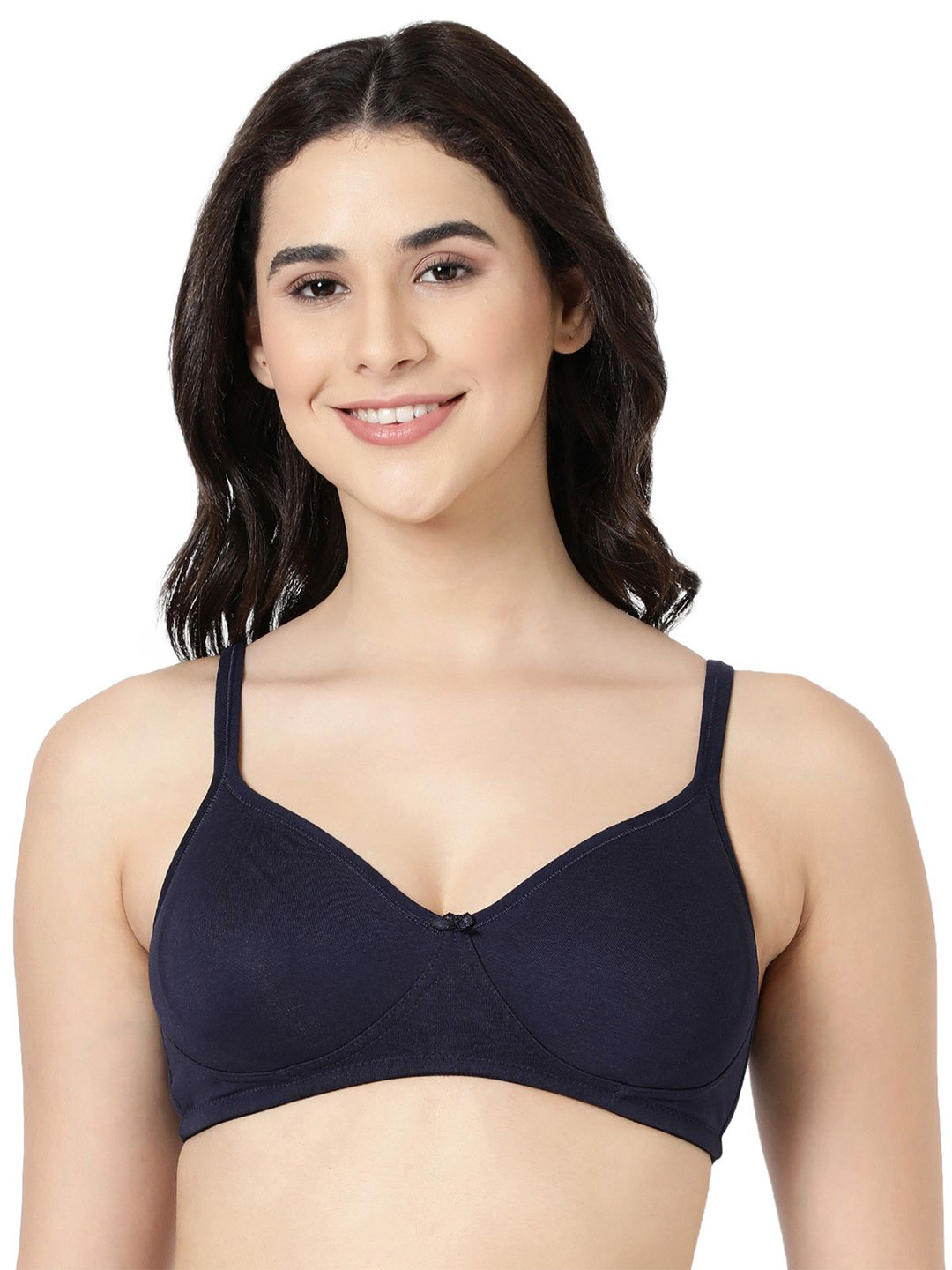 

BLOSSOM Bra Medium Coverage, Navy blue