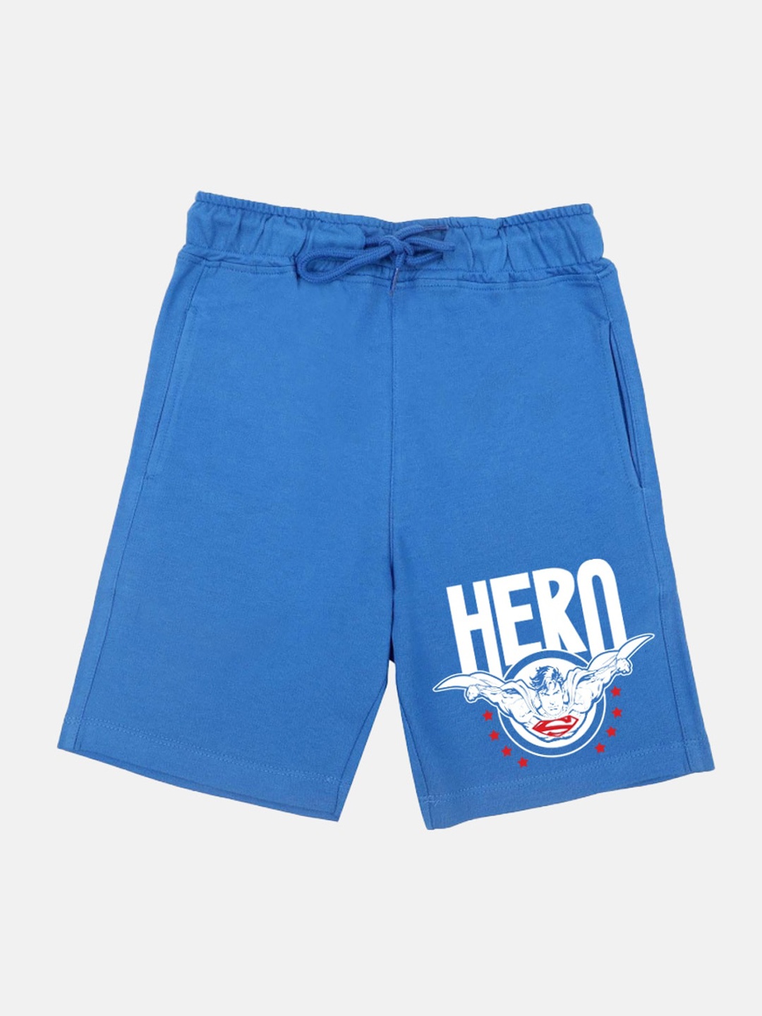 

YK Warner Bros Boys Printed Superman Outdoor Shorts, Blue