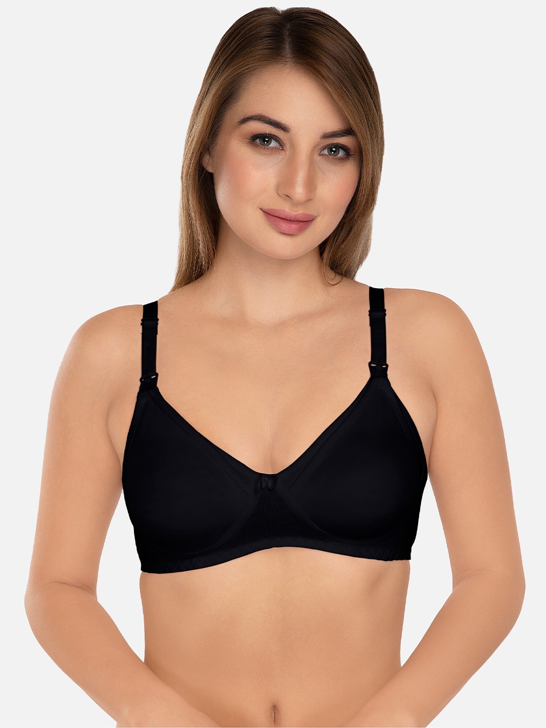 

Daisy Dee Solid Full Coverage All Day Comfort Maternity Bra, Black