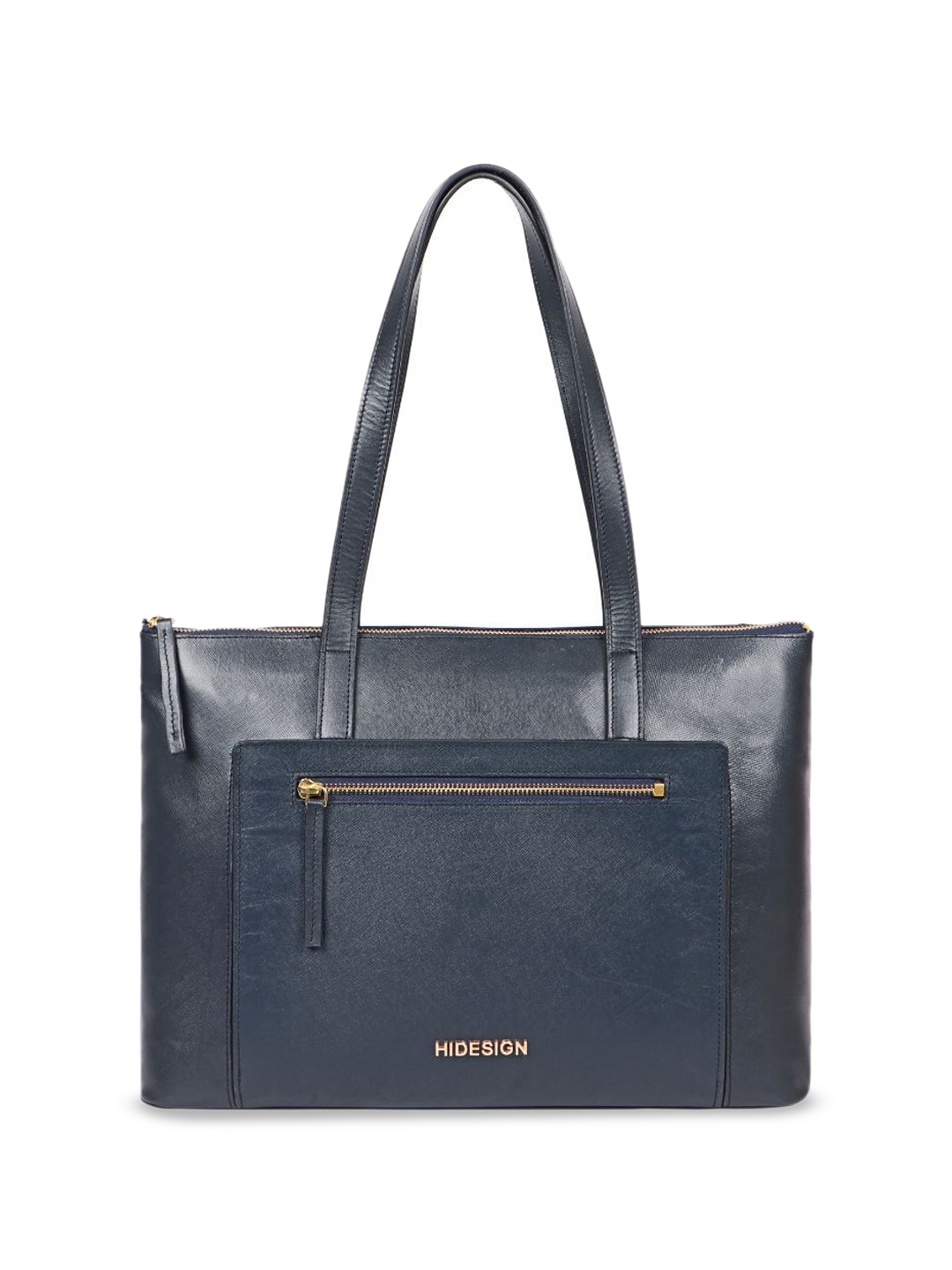 

Hidesign Leather Structured Shoulder Bag, Blue