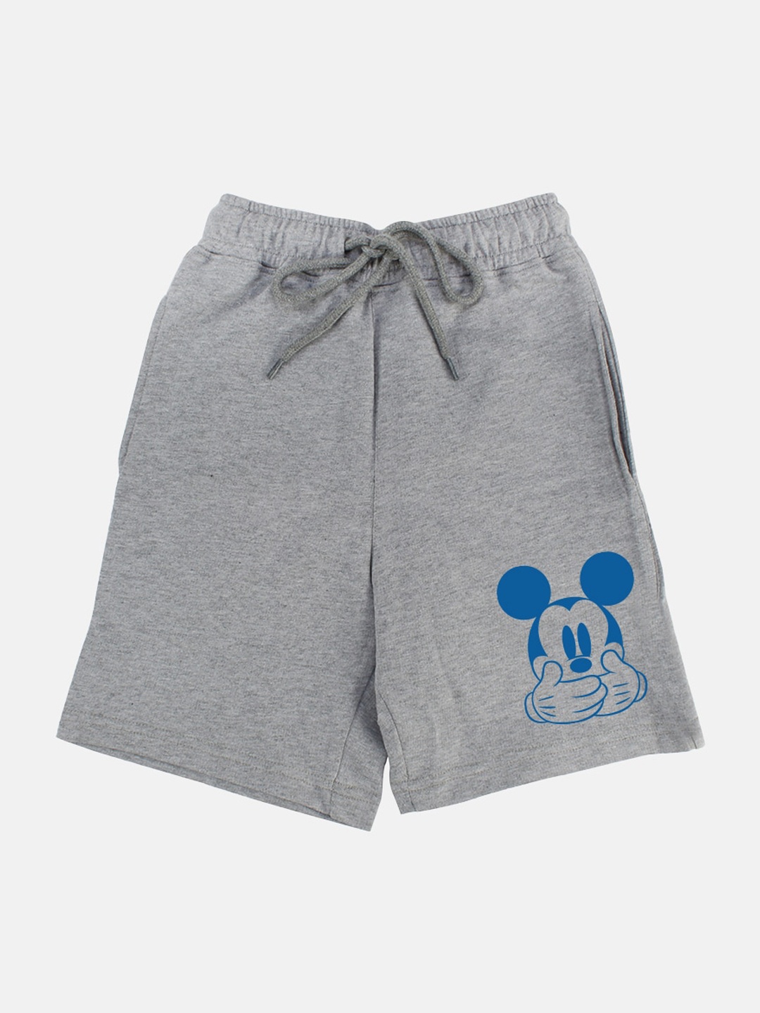 

YK Disney Boys Mickey Mouse Printed Regular Shorts, Grey