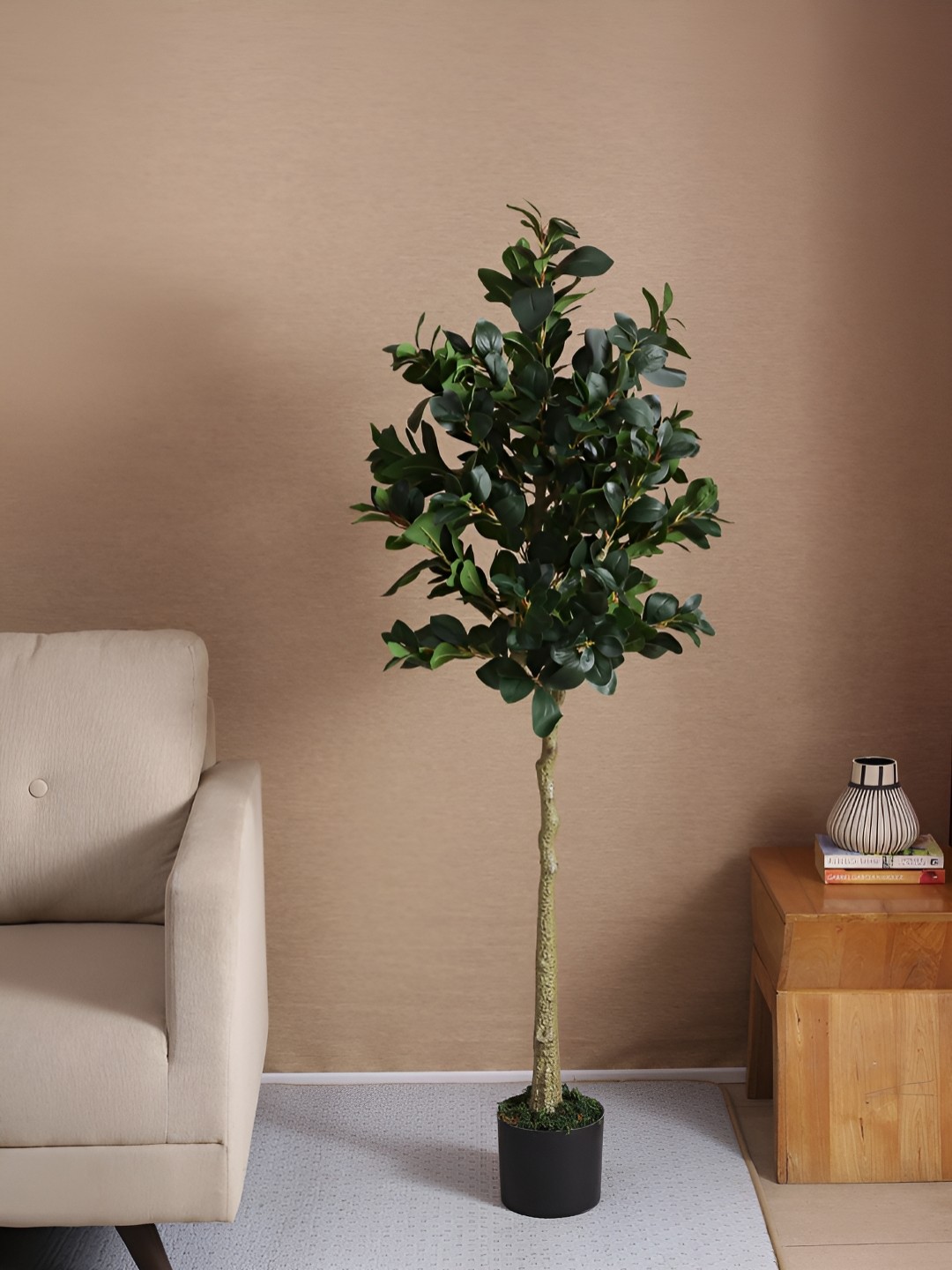 

Home Bloom Green & Black Diffenbachia Artificial Plant With Pot