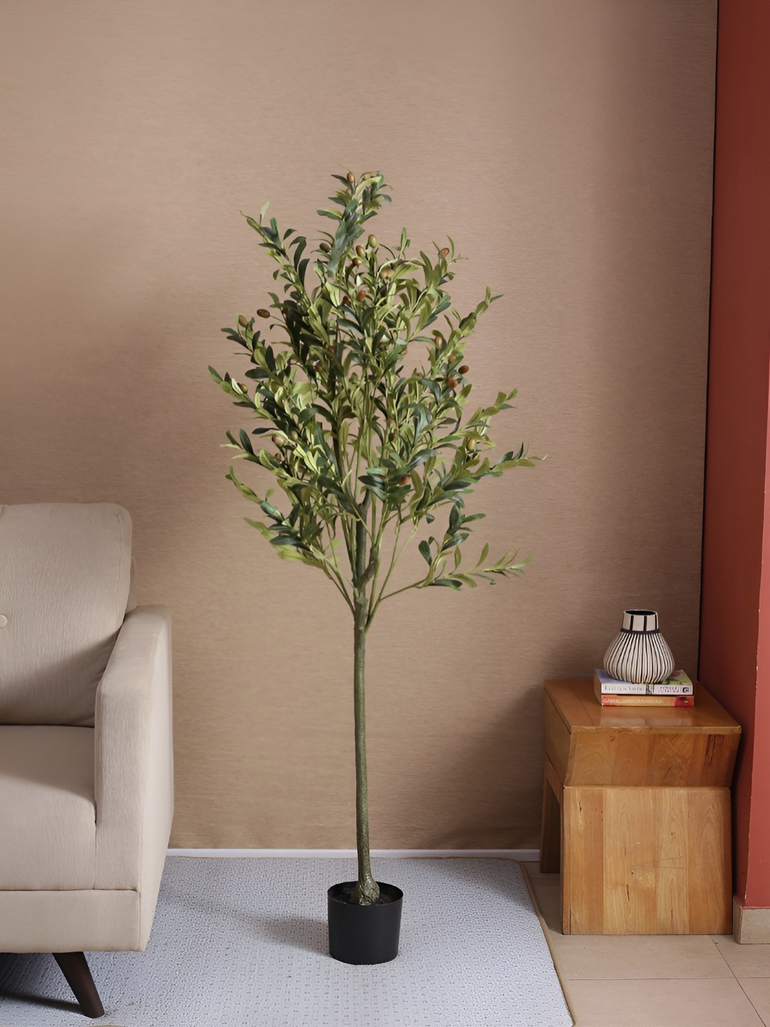 

Home Bloom Green Artificial Plant With Pot