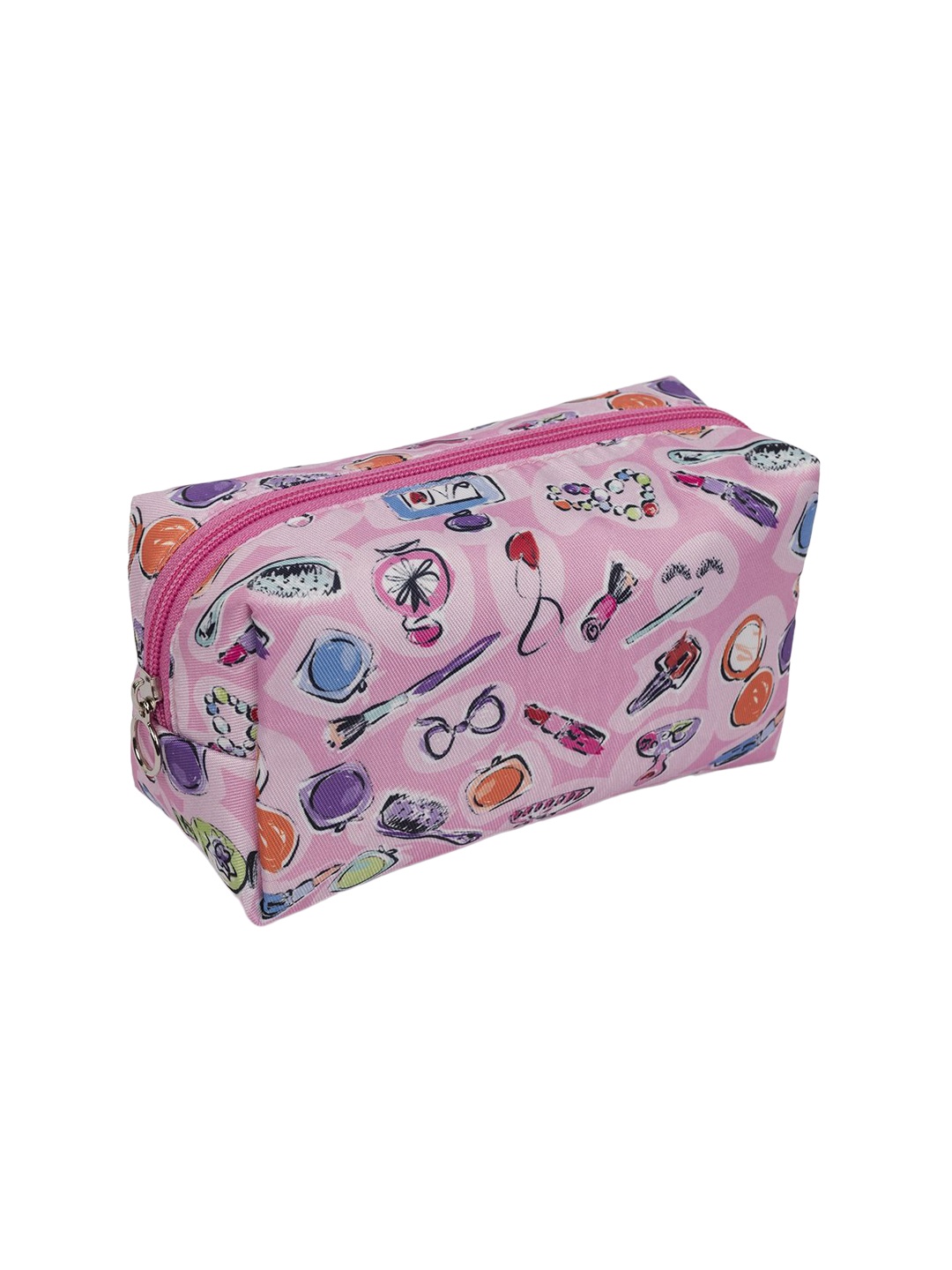 

QIPS Unisex Other Prints Waterproof Pouch Travel Accessory, Pink