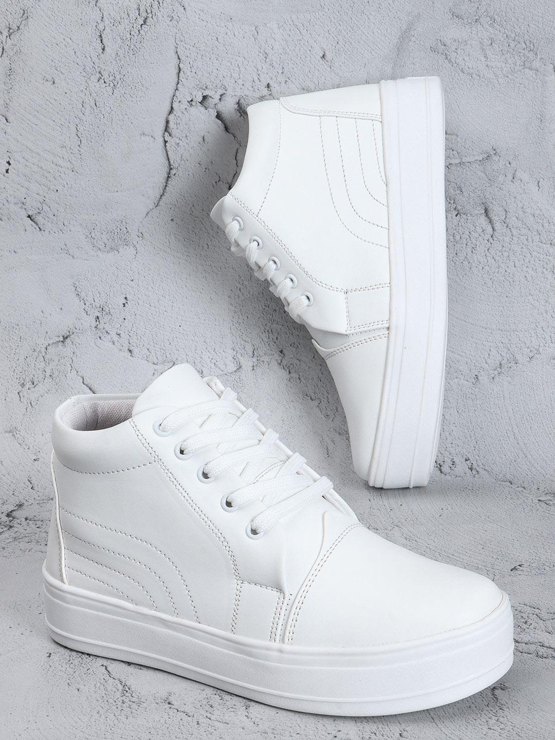 

VENDOZ Women Perforations Sneakers, White
