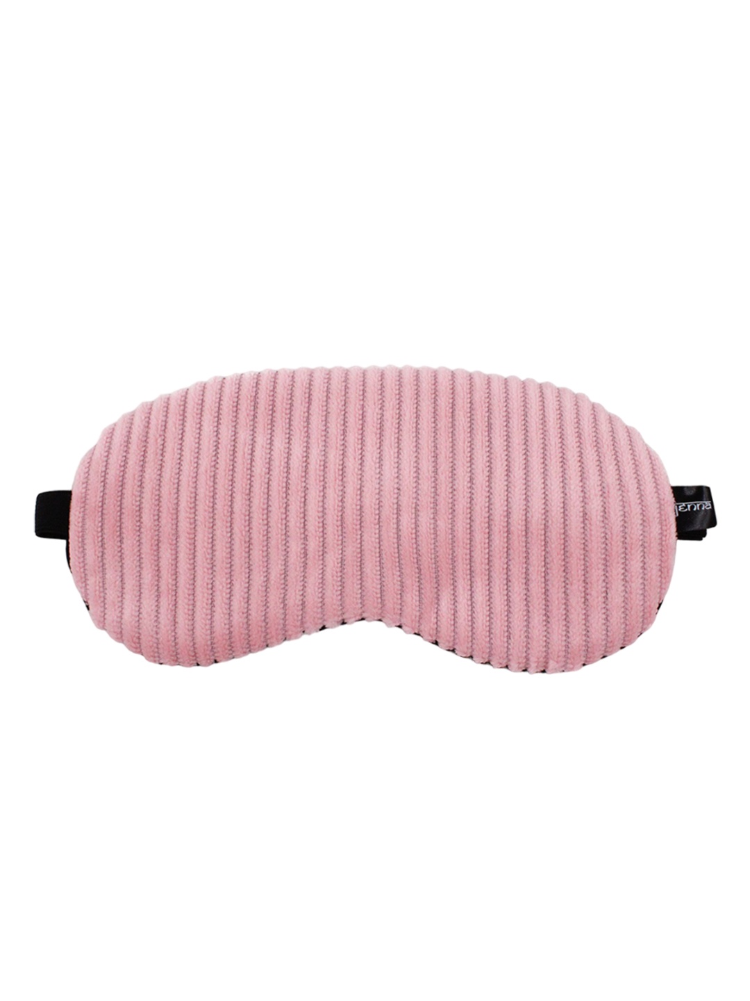 

JENNA Pack Of 2 Printed Eye Mask With Adjustable Strap, Pink