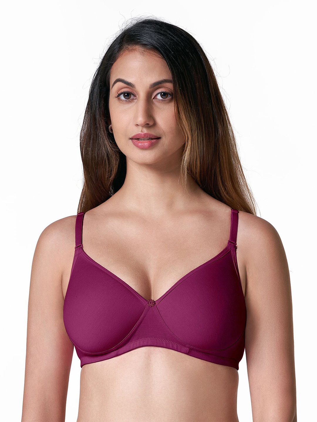 

BLOSSOM Bra Full Coverage Underwired Heavily Padded, Purple