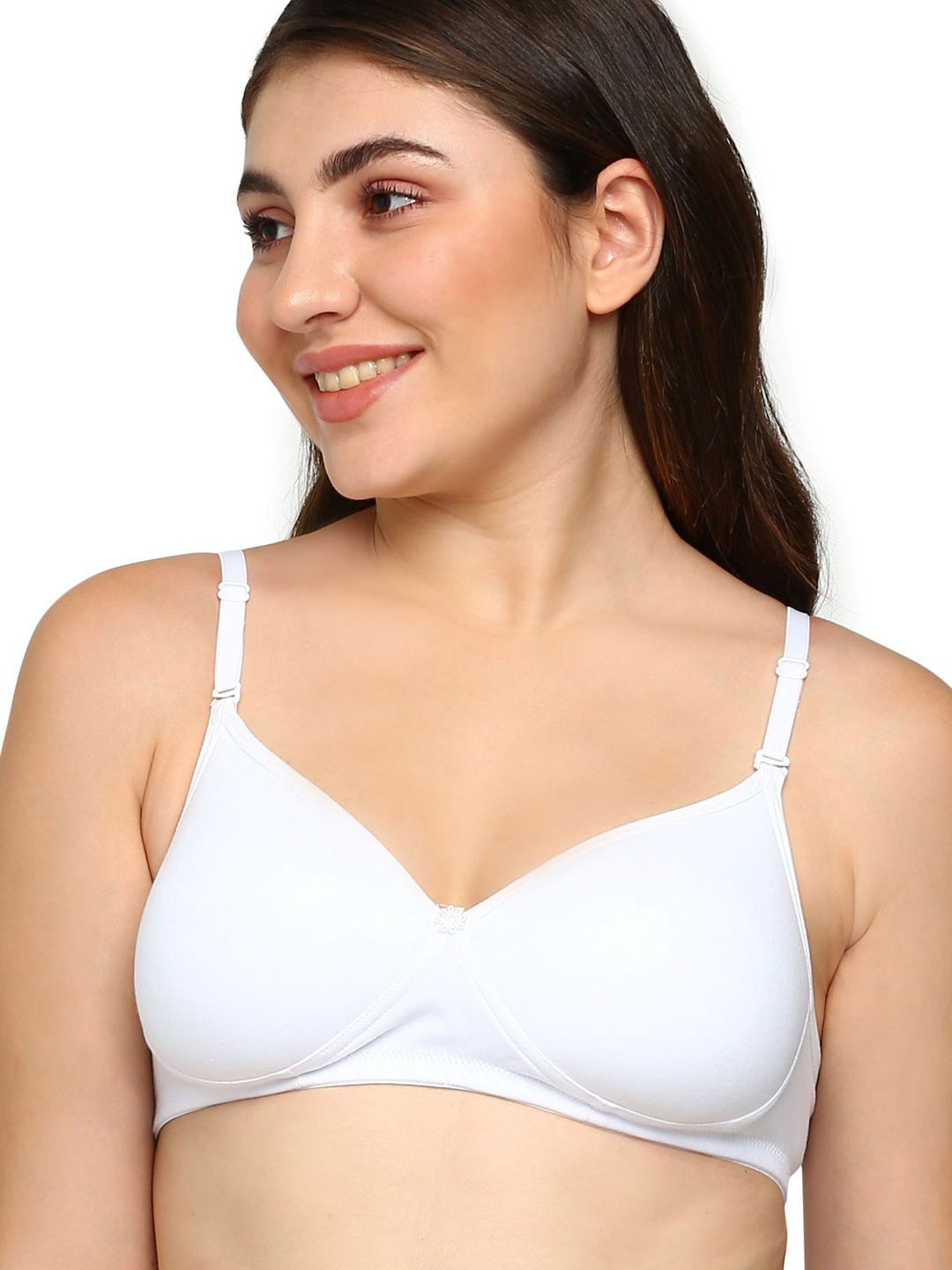 

BLOSSOM Bra Full Coverage Underwired Heavily Padded, White