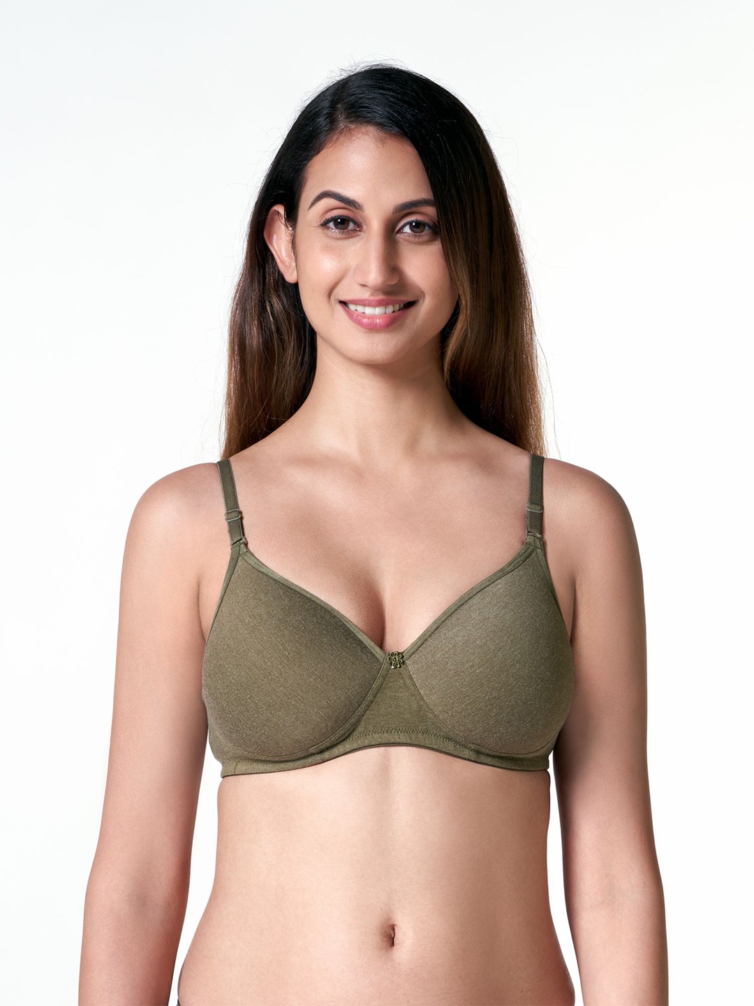 

BLOSSOM Bra Full Coverage Underwired Heavily Padded, Green