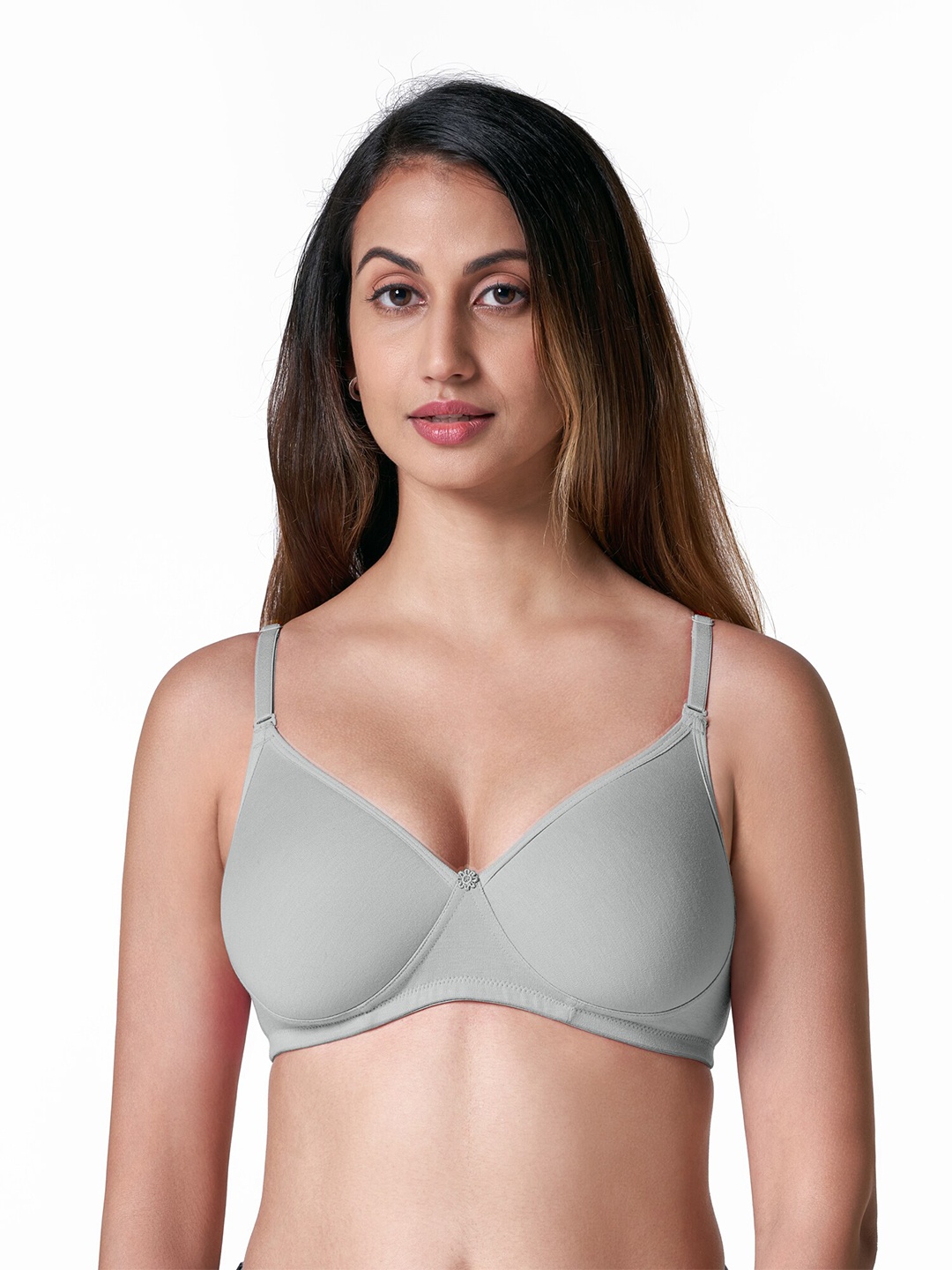 

BLOSSOM Bra Full Coverage Underwired Heavily Padded, Grey