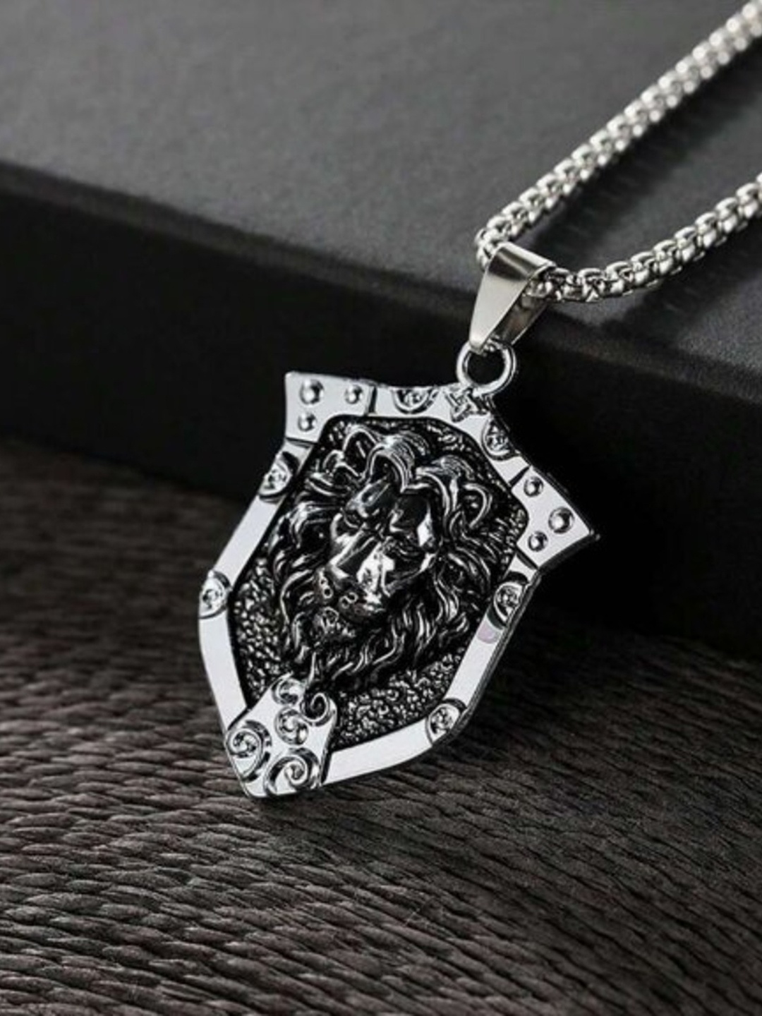 

KRYSTALZ Men Silver-Plated Chain