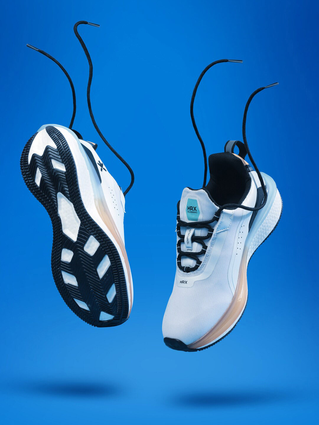 

HRX by Hrithik Roshan Men Mesh Running Shoes, White