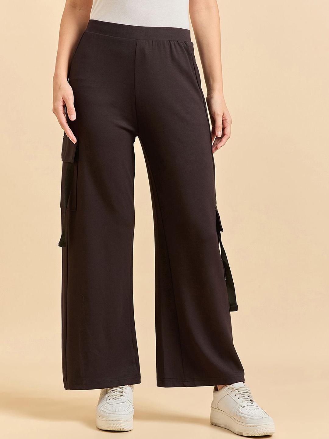 

Sweet Dreams Women Relaxed-Fit Track Pants, Black