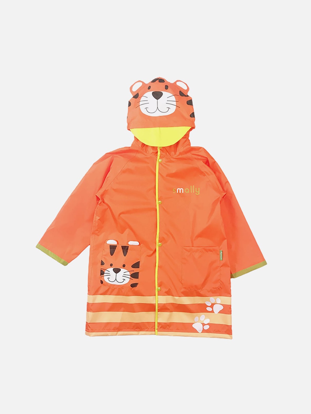 

Little Surprise Box LLP Kids Waterproof Rain Jacket, Orange