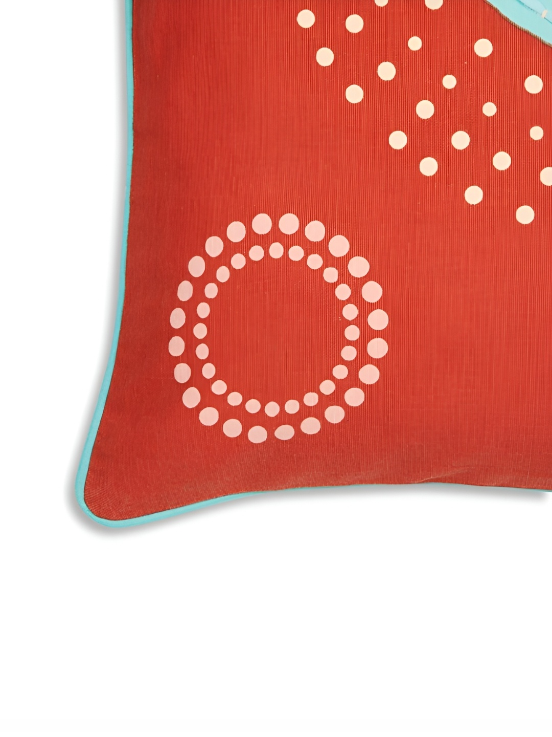 

Fabindia Red & Blue Geometric Cotton Square Cushion Covers