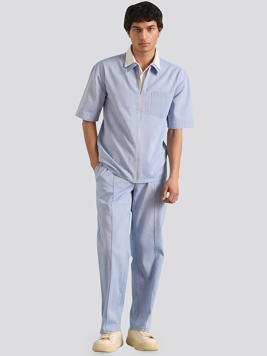 

Muvazo Shirt & Trousers Co-Ords, Blue