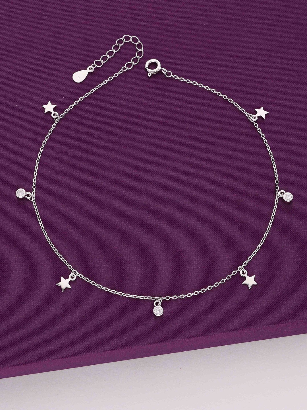 

KAI JEWEL women Anklet, Silver