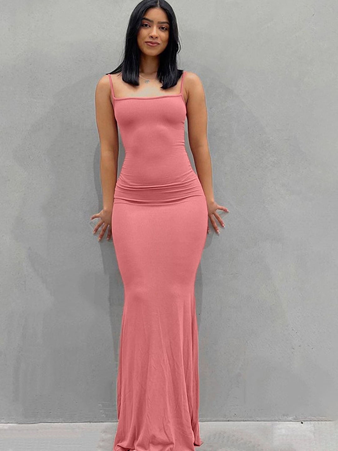 

LULU & SKY Women Maxi Dress, Pink