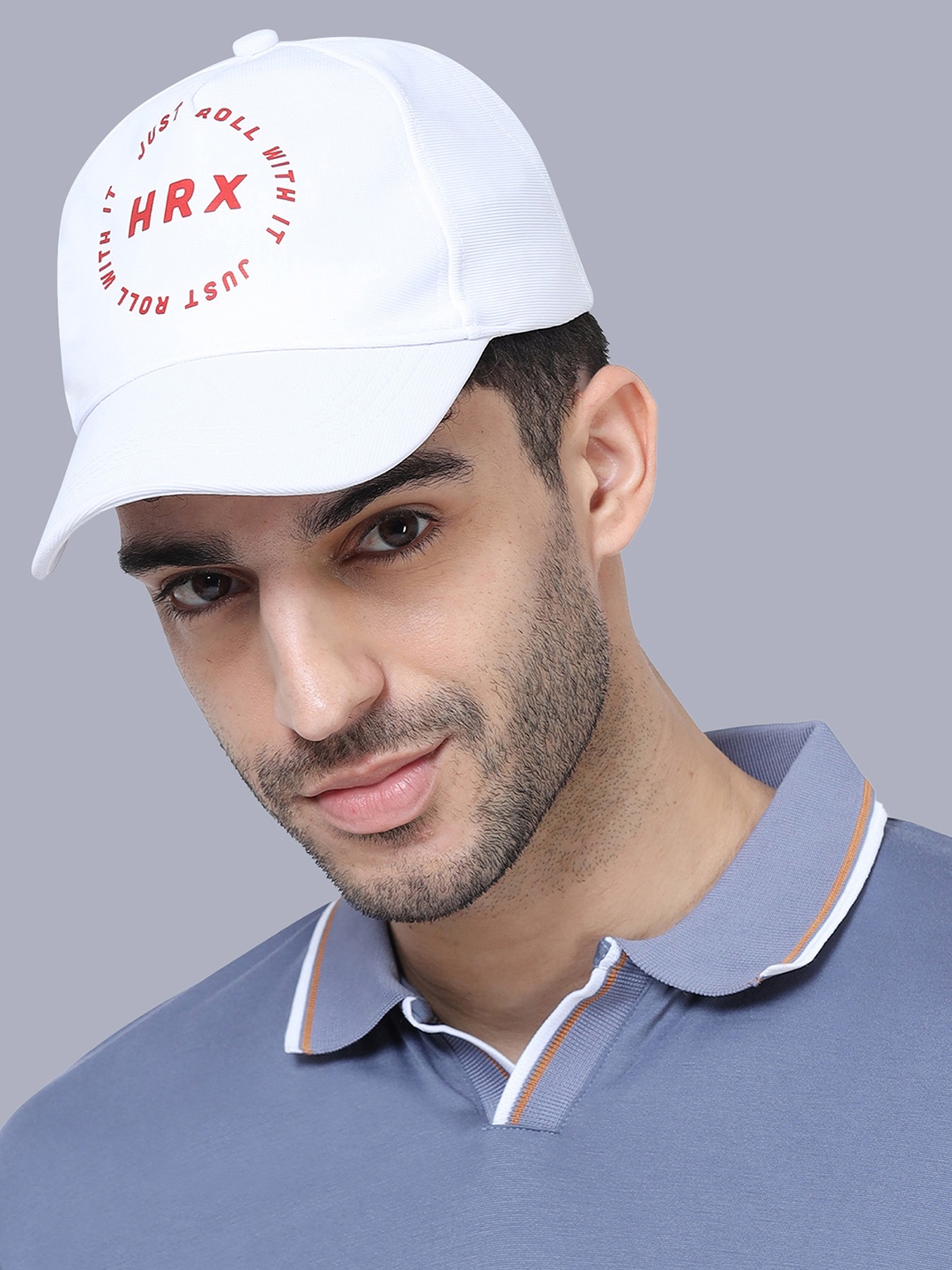 

HRX by Hrithik Roshan Unisex Baseball Cap, White