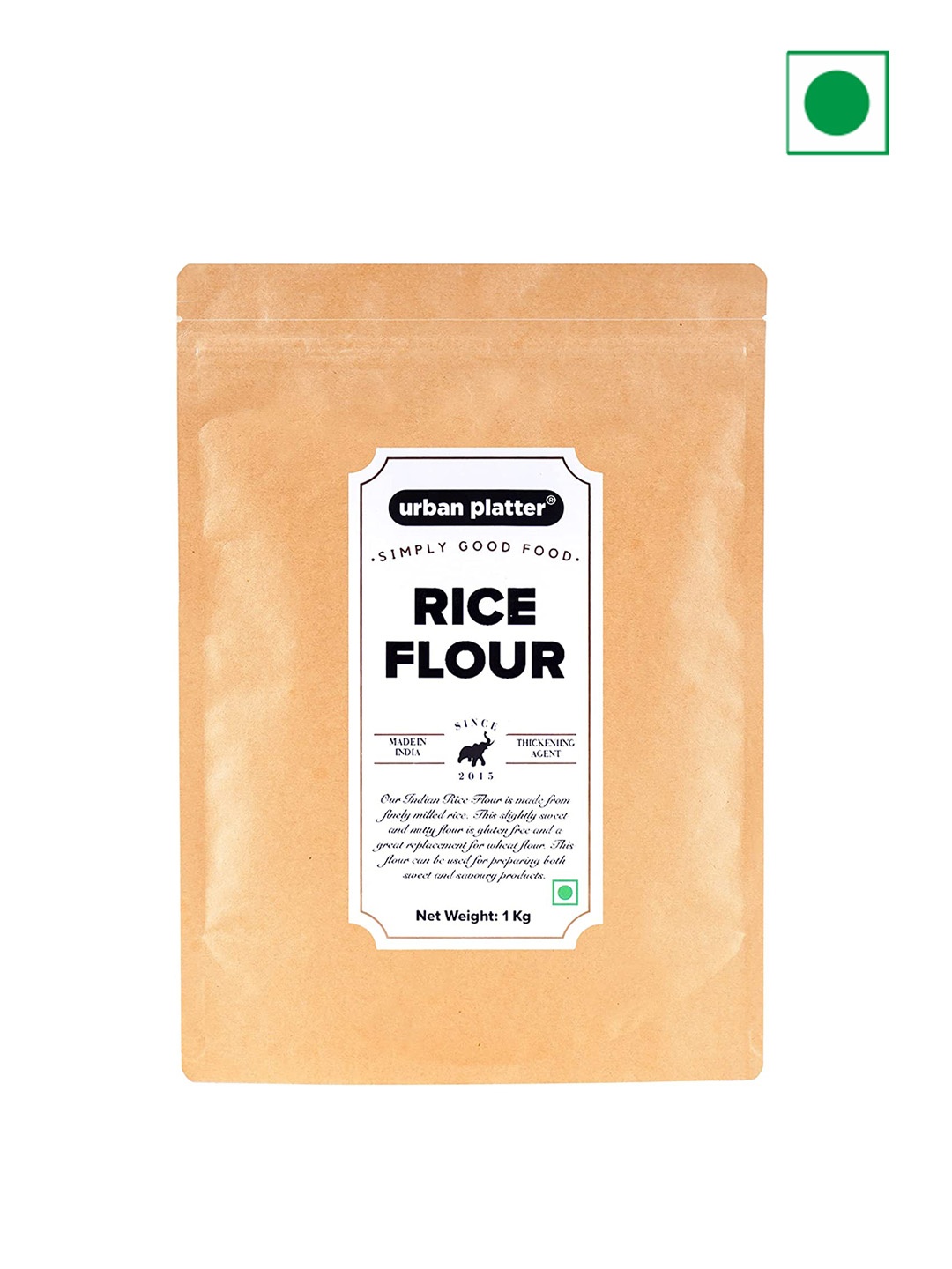 

URBAN PLATTER Indian Rice Flour 1 kg, White