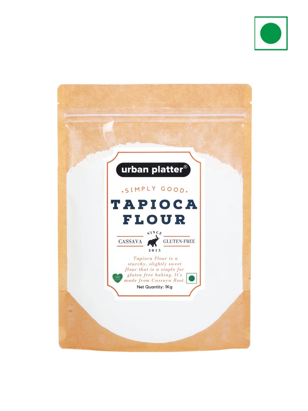 

URBAN PLATTER Tapioca Flour 1 kg, White