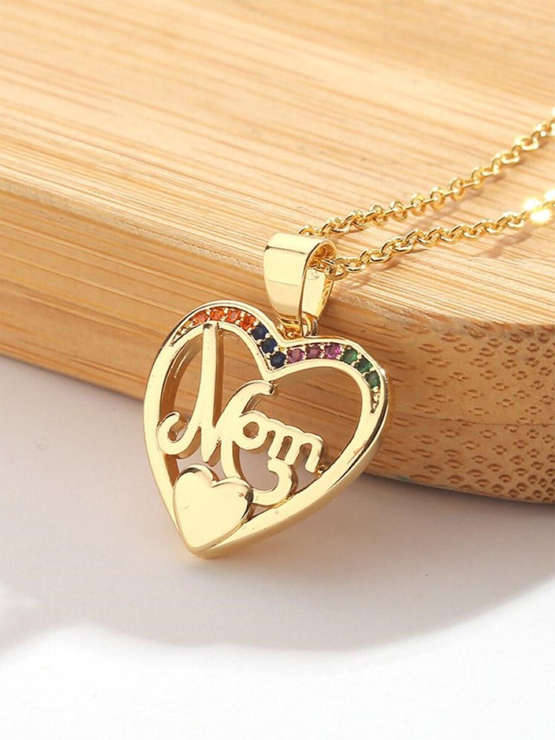 

EL REGALO Copper Necklace, Gold