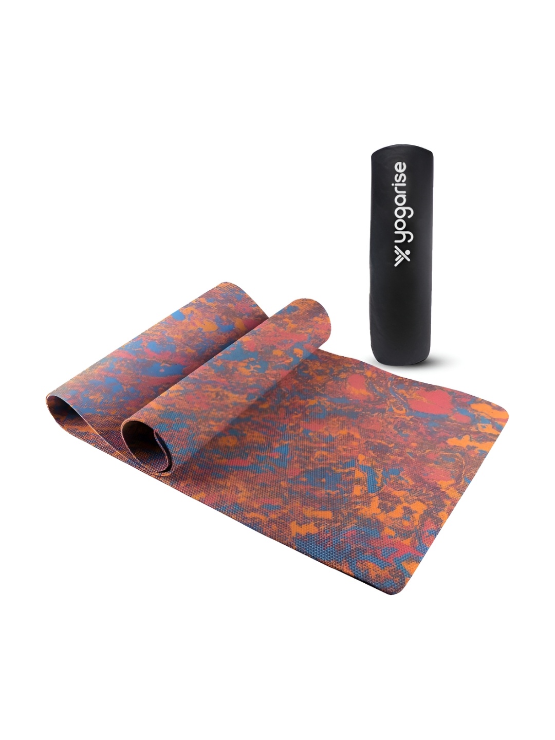 

Yogarise Printed Anti-Skid Yoga Mat, Multi