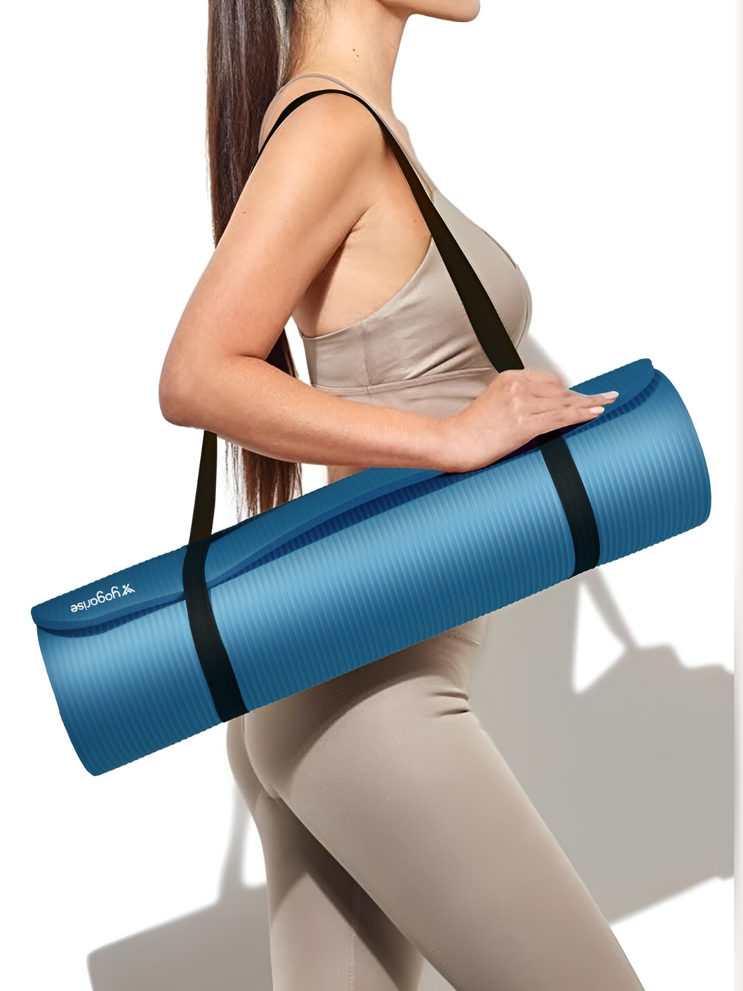 

Yogarise Rectangular Anti-Skid Yoga Mat, Blue