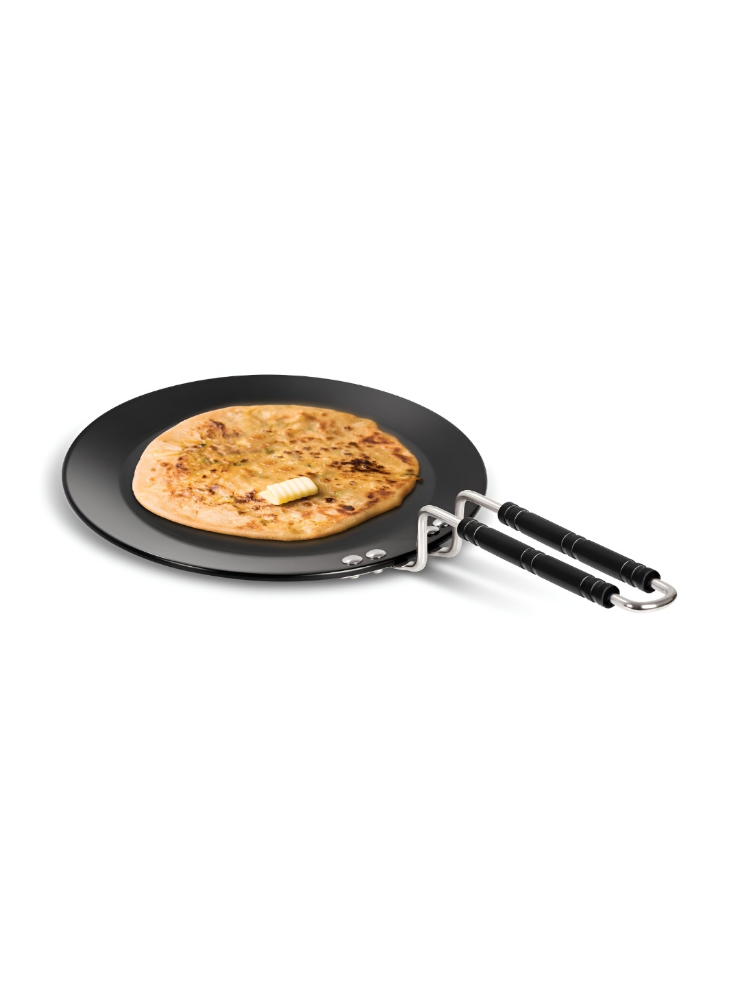 

Milton Procook Granito Induction Hard Anodized Aluminium Roti Tawa 22.5 cm, Black