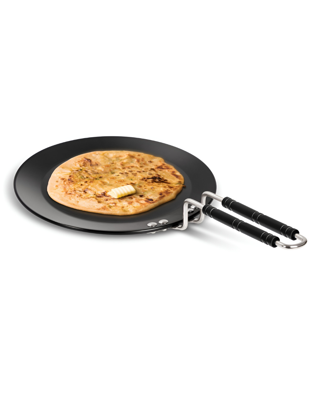 

Milton Procook Granito Induction Hard Anodized Aluminium Roti Tawa 29cm, Black
