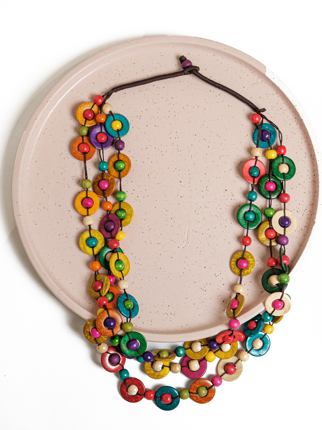 

CHOKORE Women Boho Layered Necklace, Green