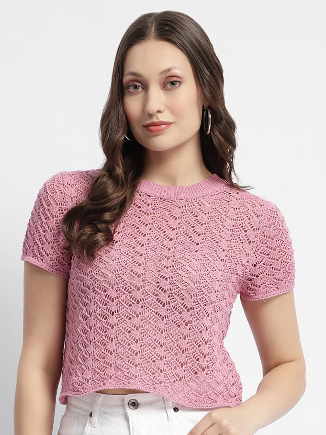 

Madame Cotton Crop Top, Pink