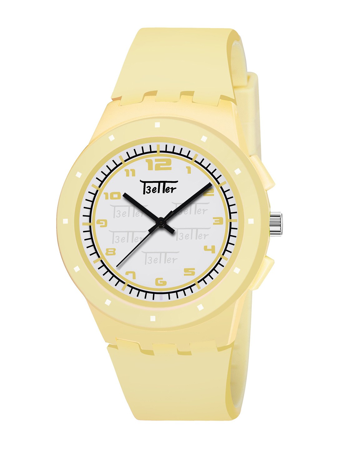 

YOUNG MISSION Unisex Kids Dial & Bracelet Style Straps Analogue Watches Better Watch, Yellow
