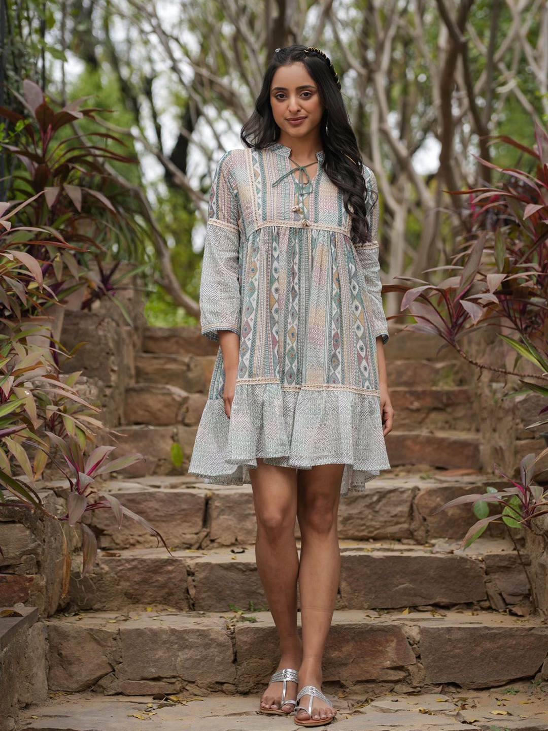 

FASHION DWAR WomenA-Line Dress, Sea green