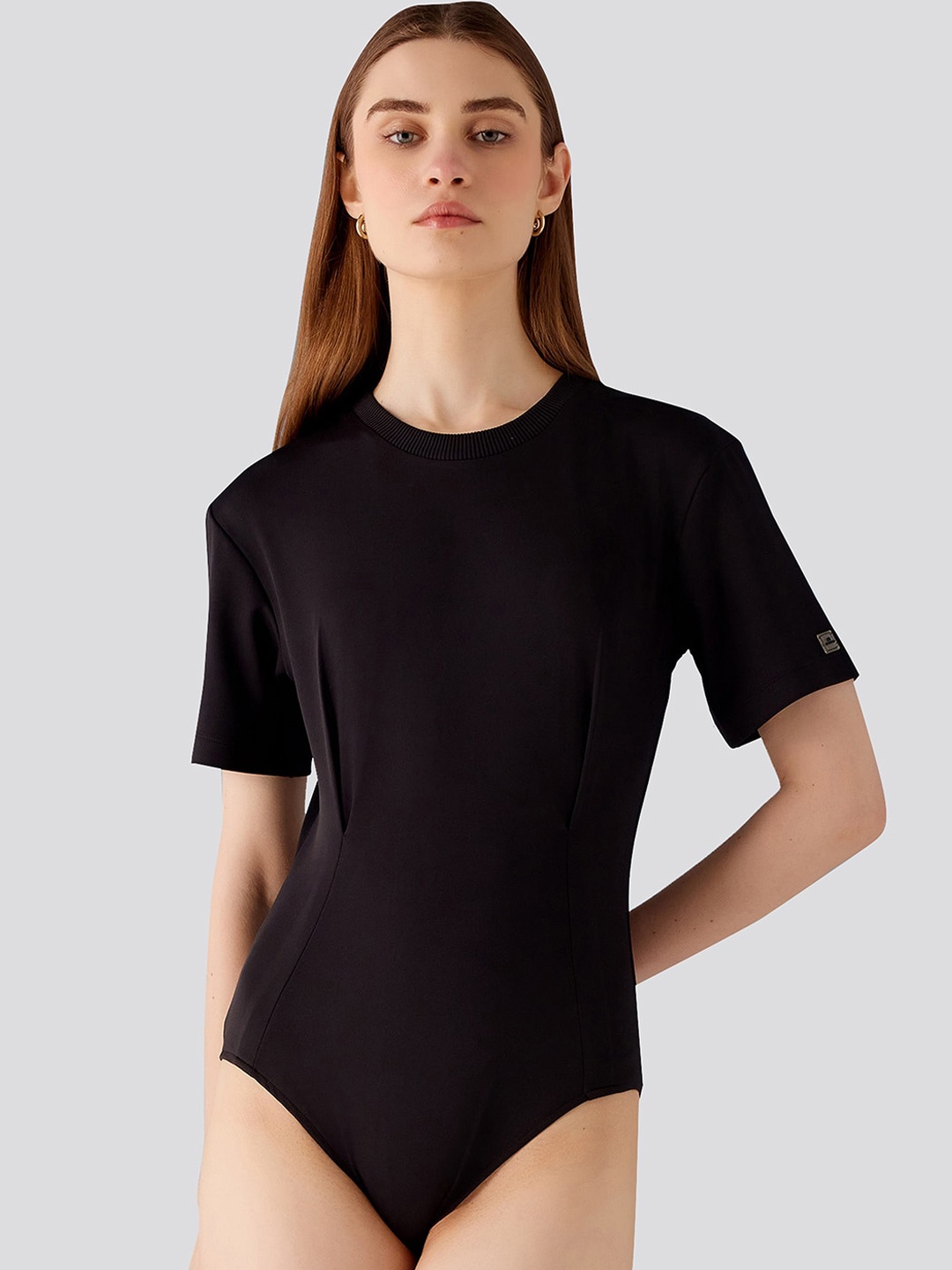 

Muvazo Summer Solstice Bodysuit, Black