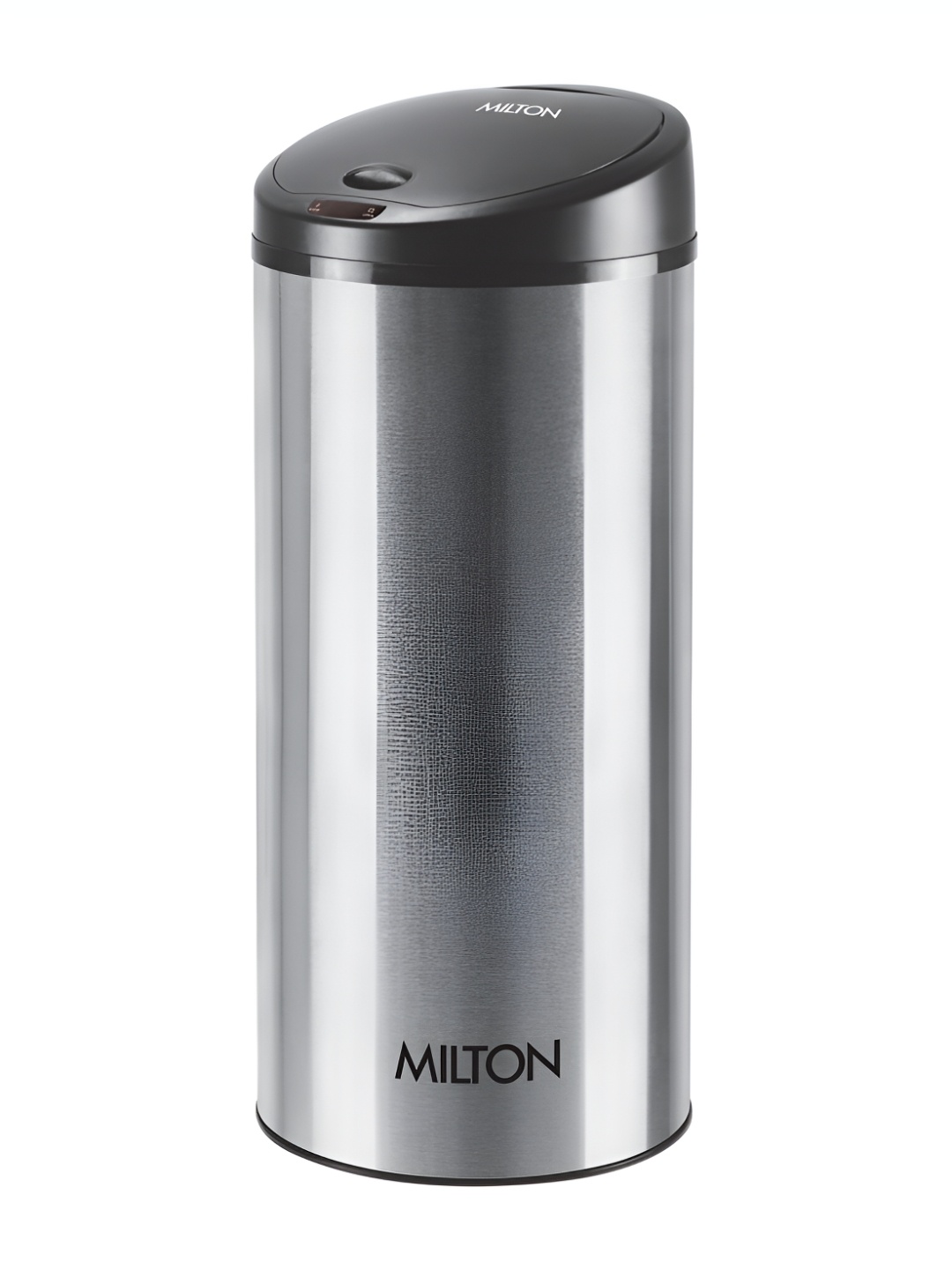 

Milton Stainless Steel Automatic Lid-Closing Touchfree Sensor Bin - 50 L, Silver