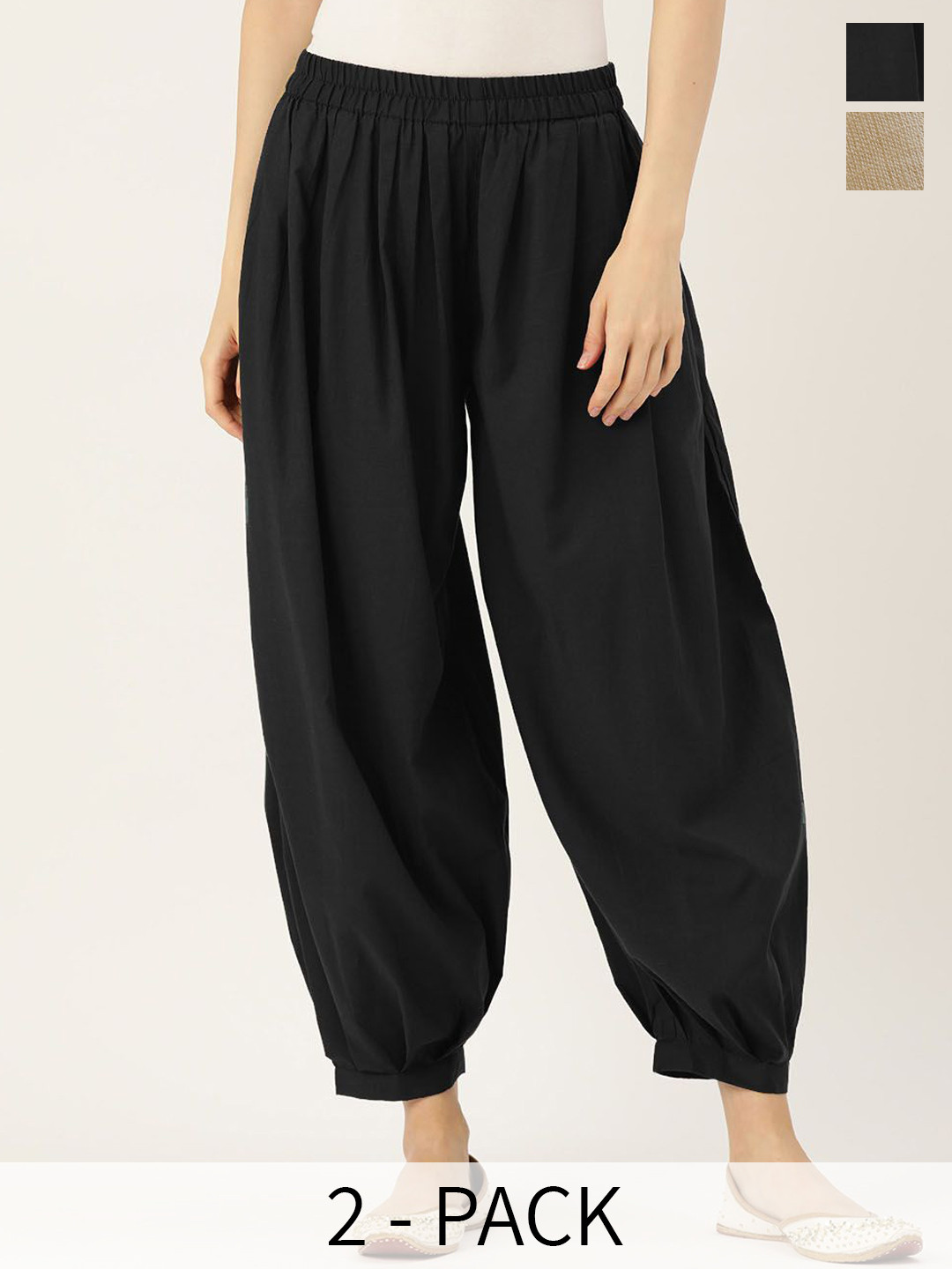 

Molcha Women Salwar, Black