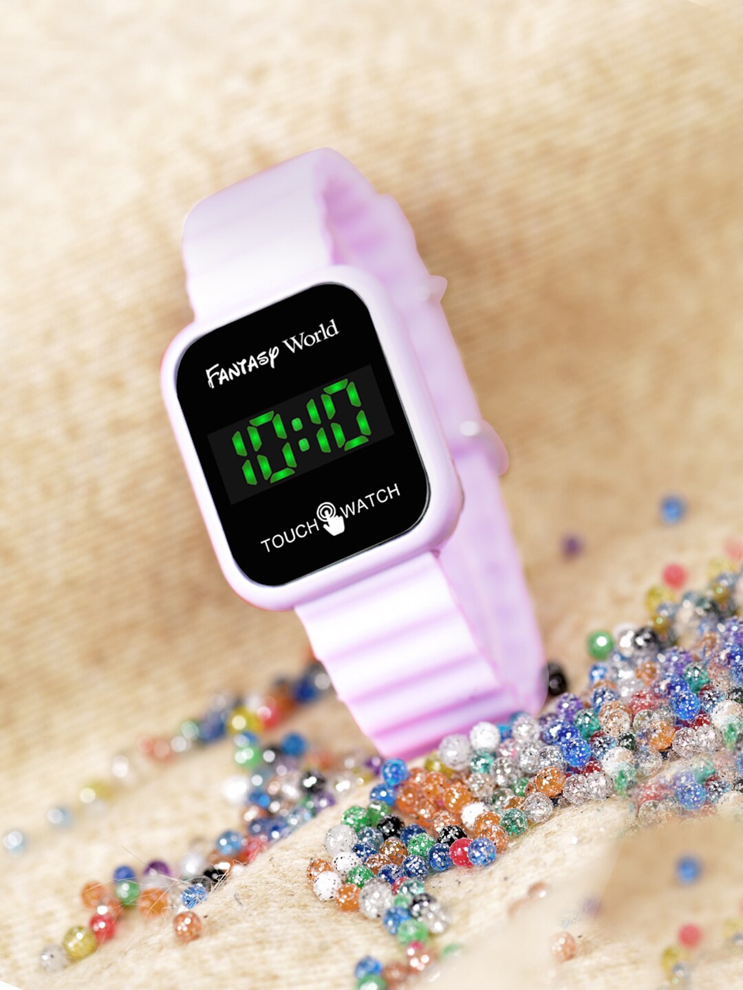 

Fantasy World Unisex Kids Dial & Straps Digital Watch FW24-LED-PR, Purple