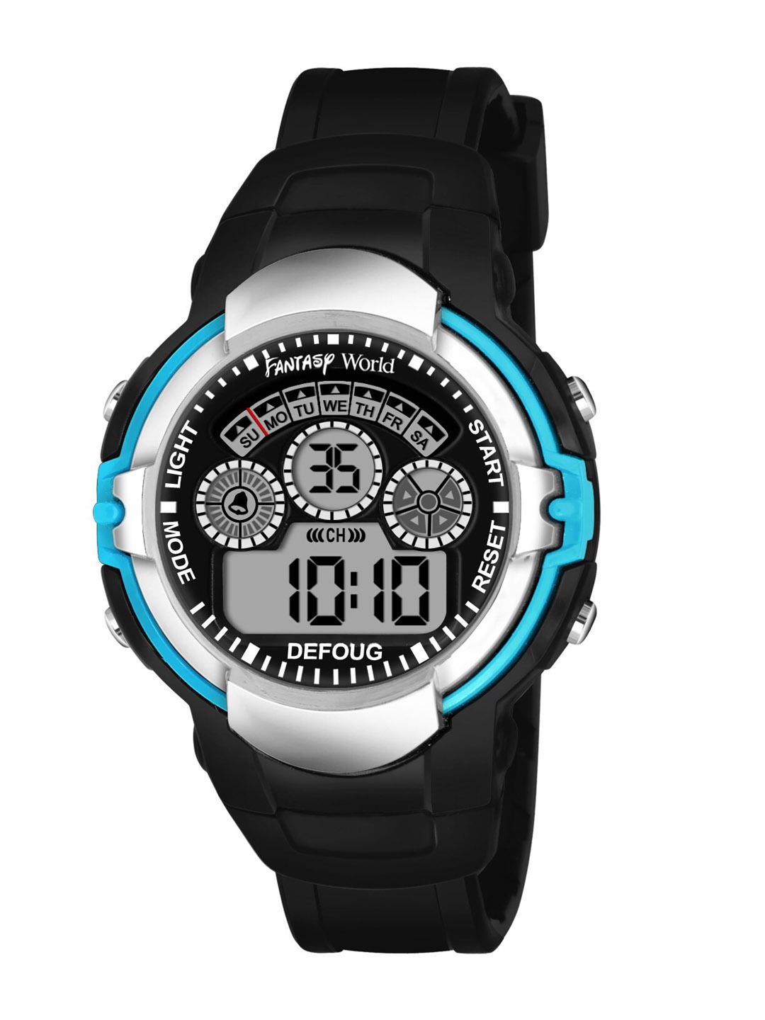 

Fantasy World Kids Patterned Dial & Straps Analogue Watch FW24-YS-02-S.BL01, Turquoise blue