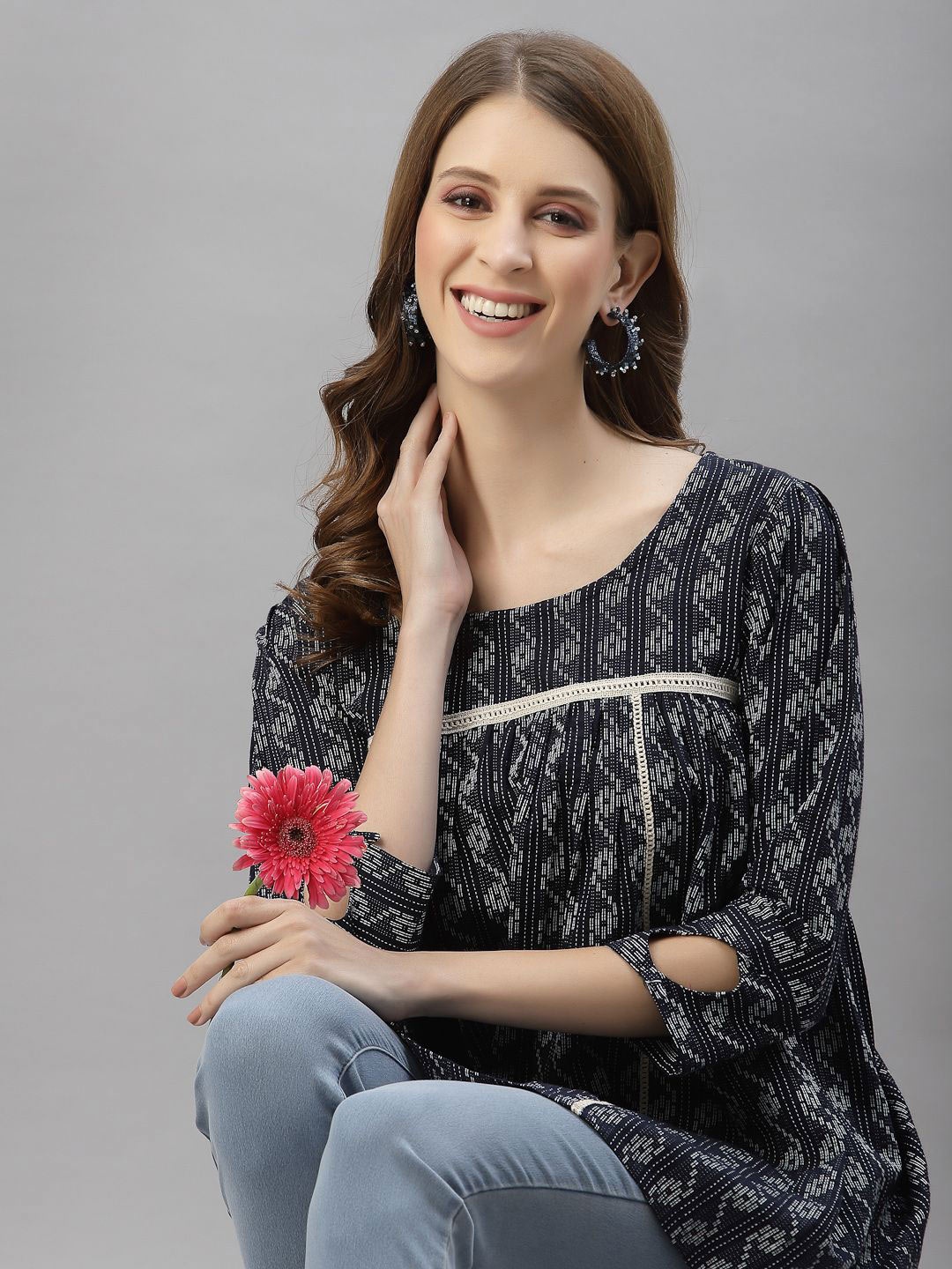 

KALINI Tunic, Navy blue