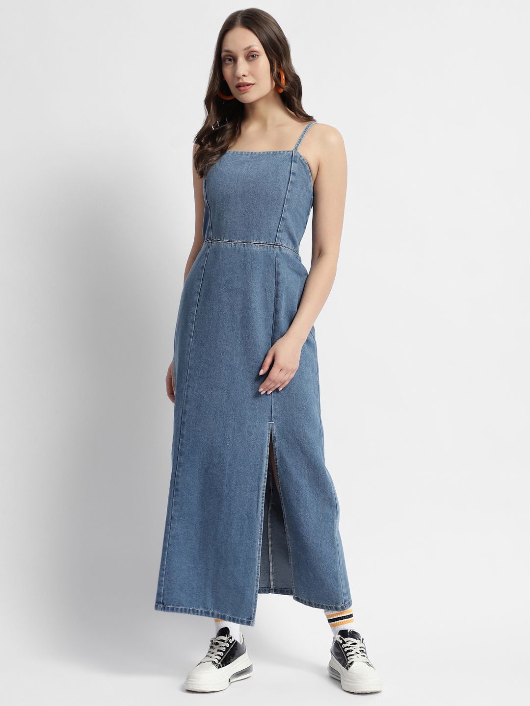 

Madame Cotton Maxi Dress, Blue