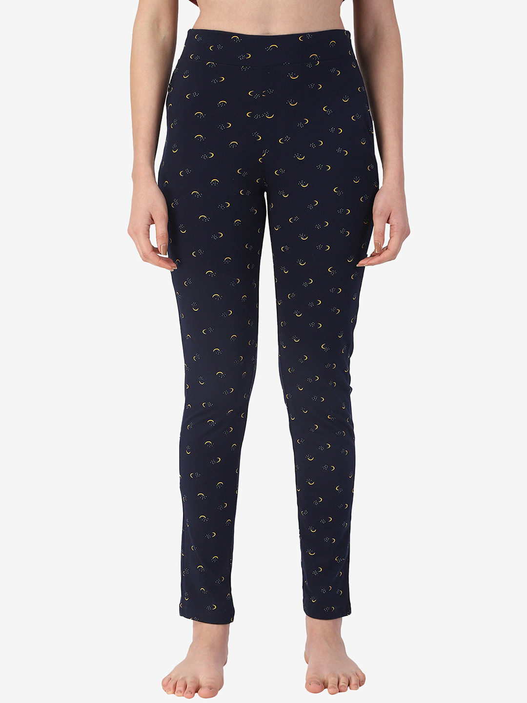 

PROTEENS Printed Cotton Lounge Pants, Navy blue