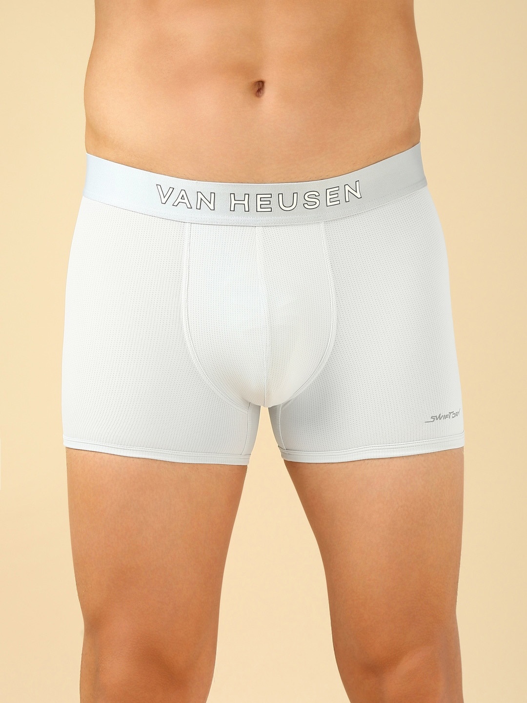 

Van Heusen Men Swift Dry And High Stretch Mesh Trunk-IHITRAPG40047, White