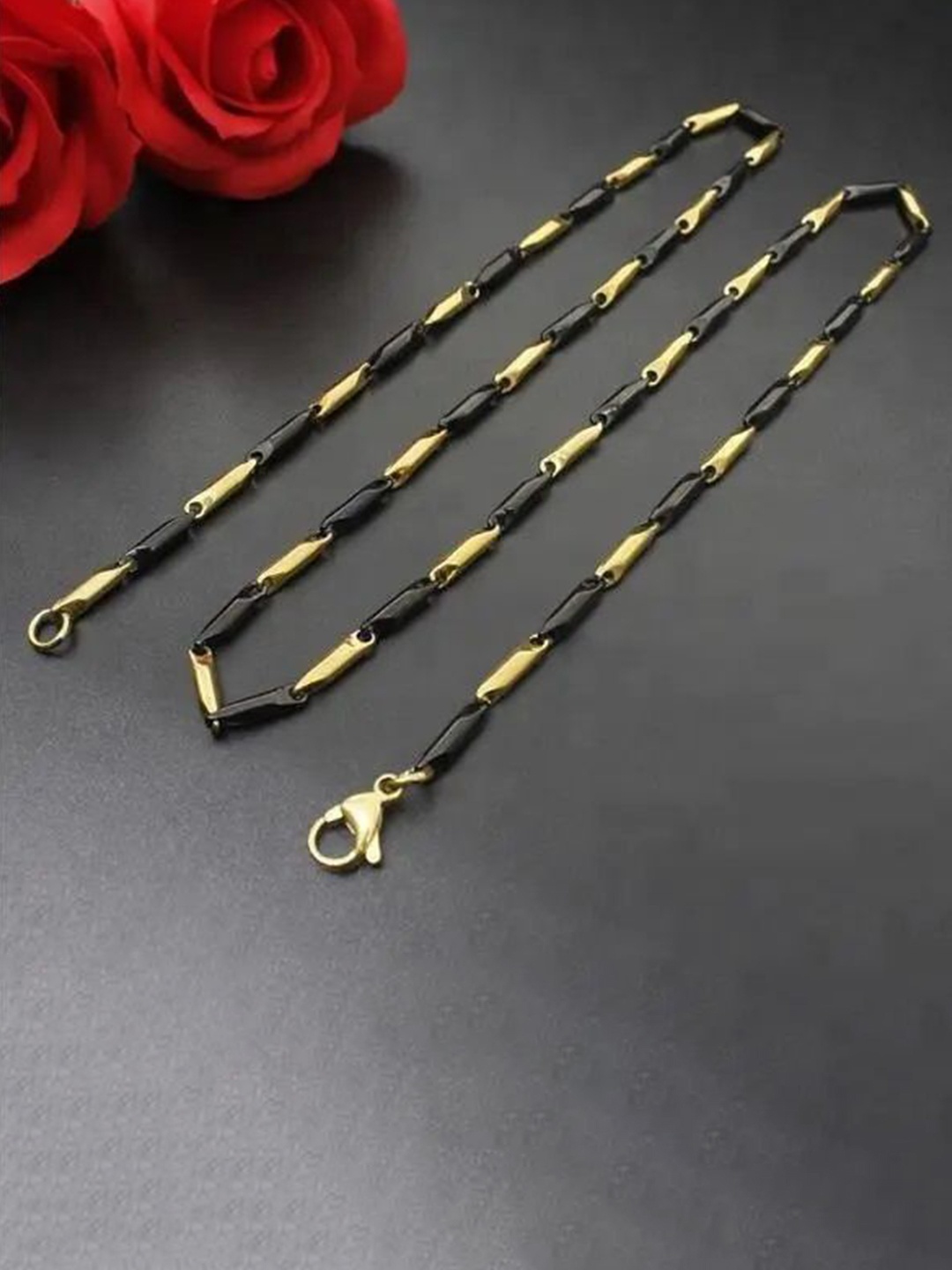 

MEENAZ Unisex Gold-Plated Chain