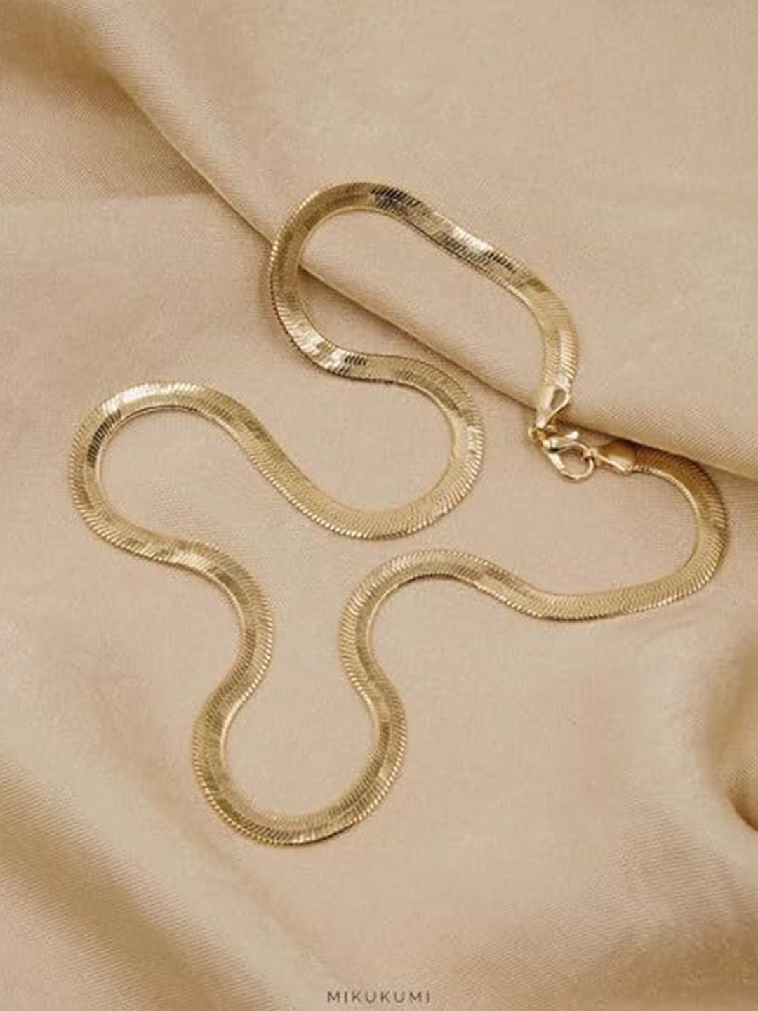 

MEENAZ Unisex Gold-Plated Necklace