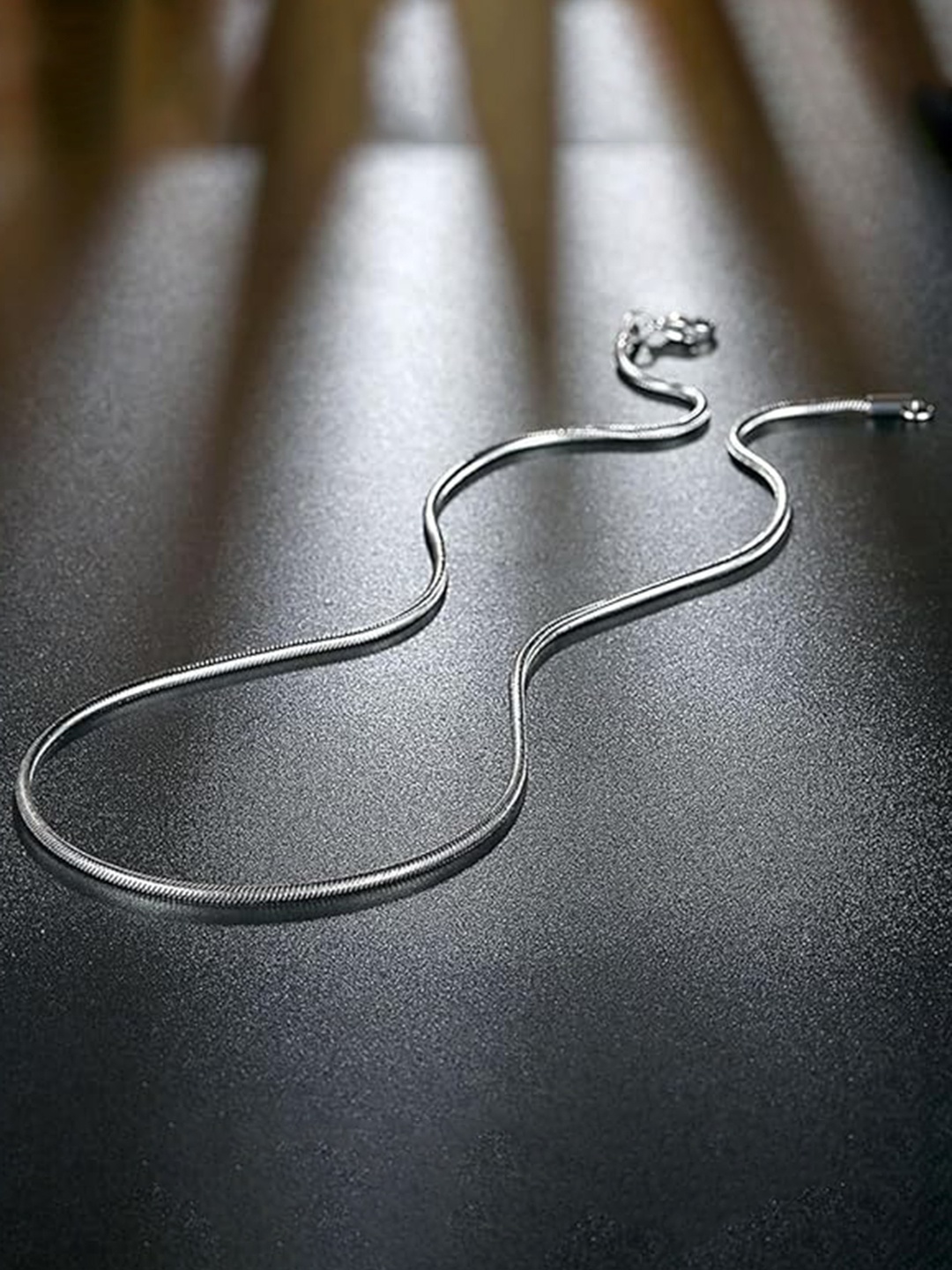 

MEENAZ Unisex Silver-Plated Chain