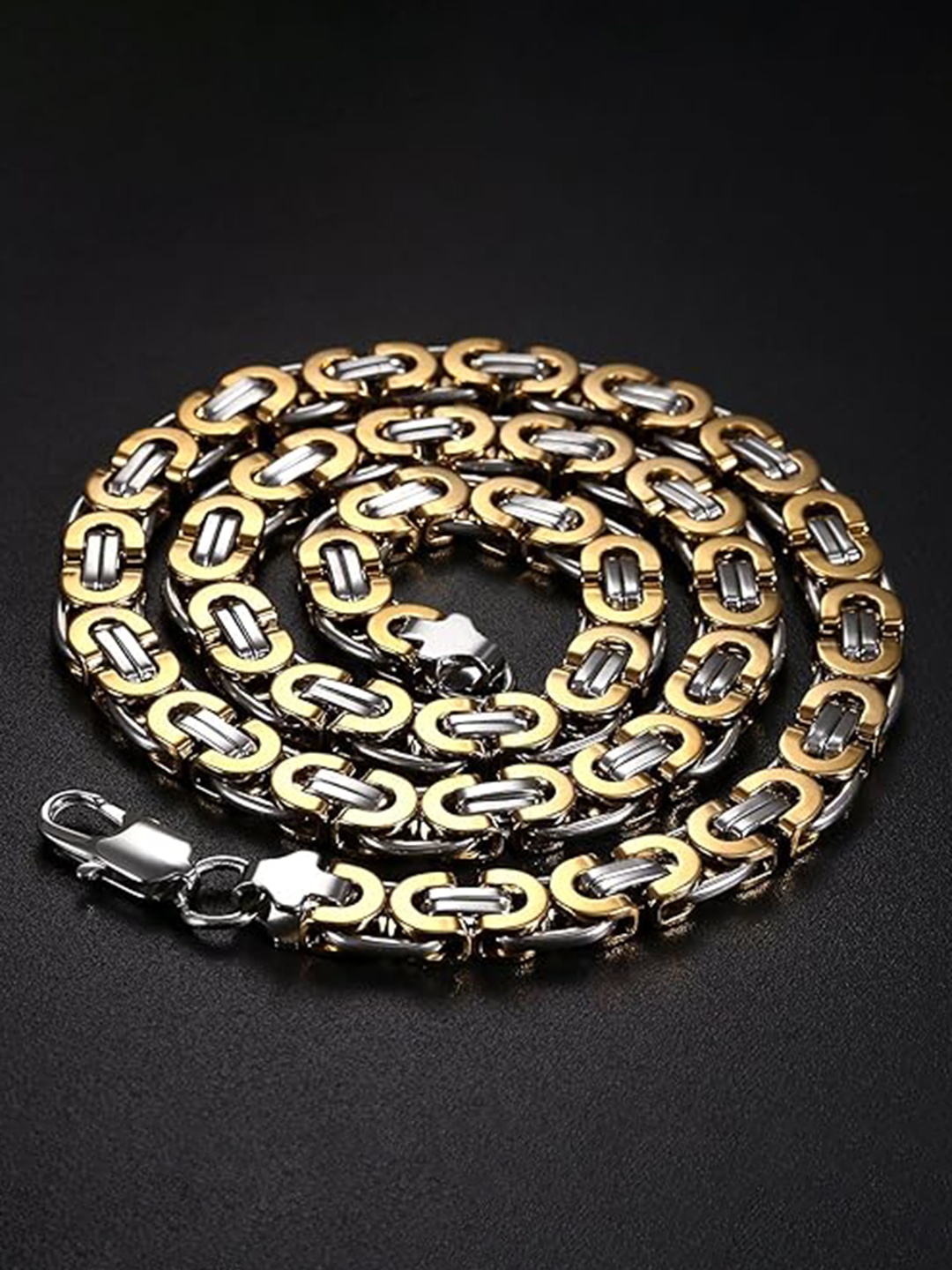 

MEENAZ Unisex Gold-Plated Chain