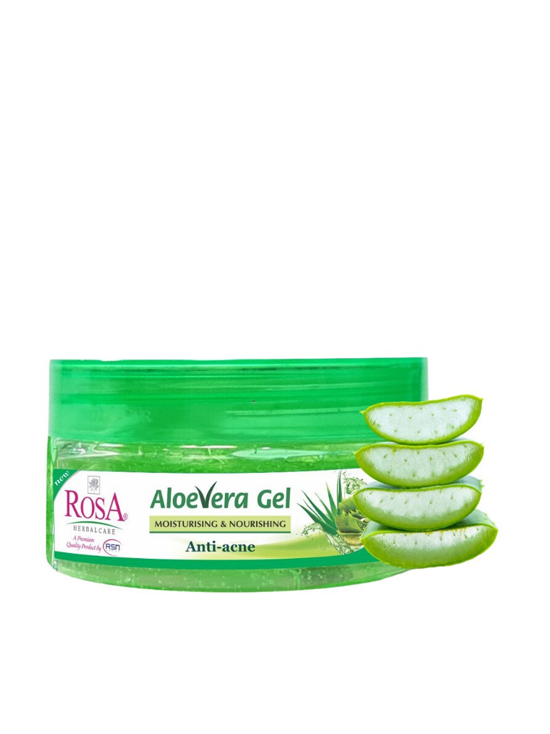 

ROSA Herbalcare Anti-Acne Aloevera Gel - 100 g, Green